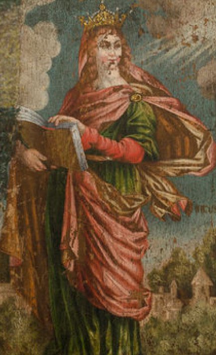 Saint Feofil (Theophilus) of Kiev Prayer Card | Holy Fool for